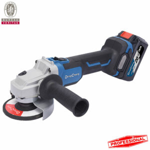 Amoladora Angular Inalámbrica Profesional 630w + 2 Baterías 4.0Ah