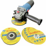 Amoladora Angular 900w 125mm + 7 Discos De Regalo + 2 Años Garantía